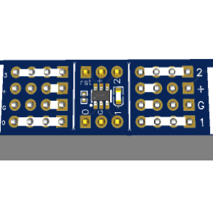 Tiny10 LED w/proto sections